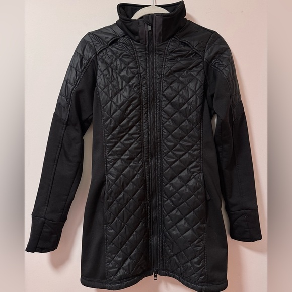 ATHLETA Women's Rock Springs CYA Jacket Quilted Puffer Black Size XS - Picture 5 of 14